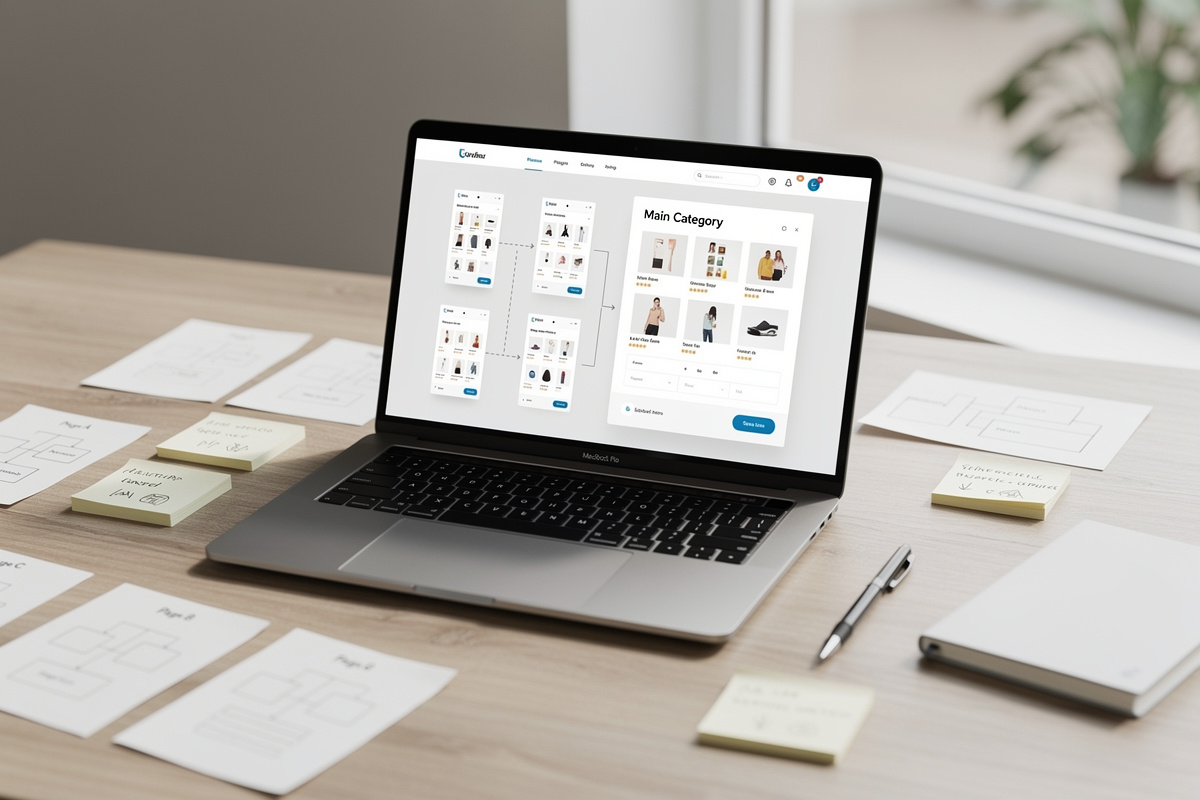 Pages catégories et marques e-commerce regroupées sans duplication pour l’architecture seo e-commerce