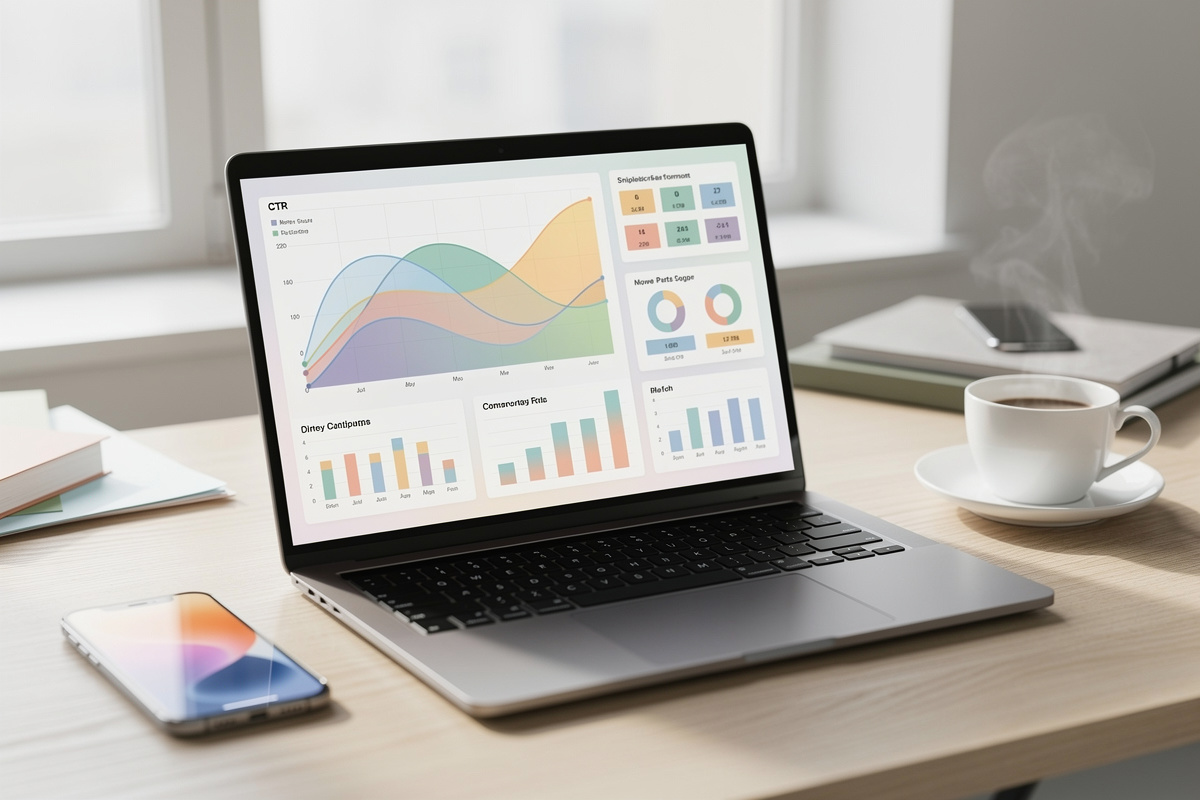 Tableau d’analyse pour mesurer et améliorer le CTR d’une meta description seo