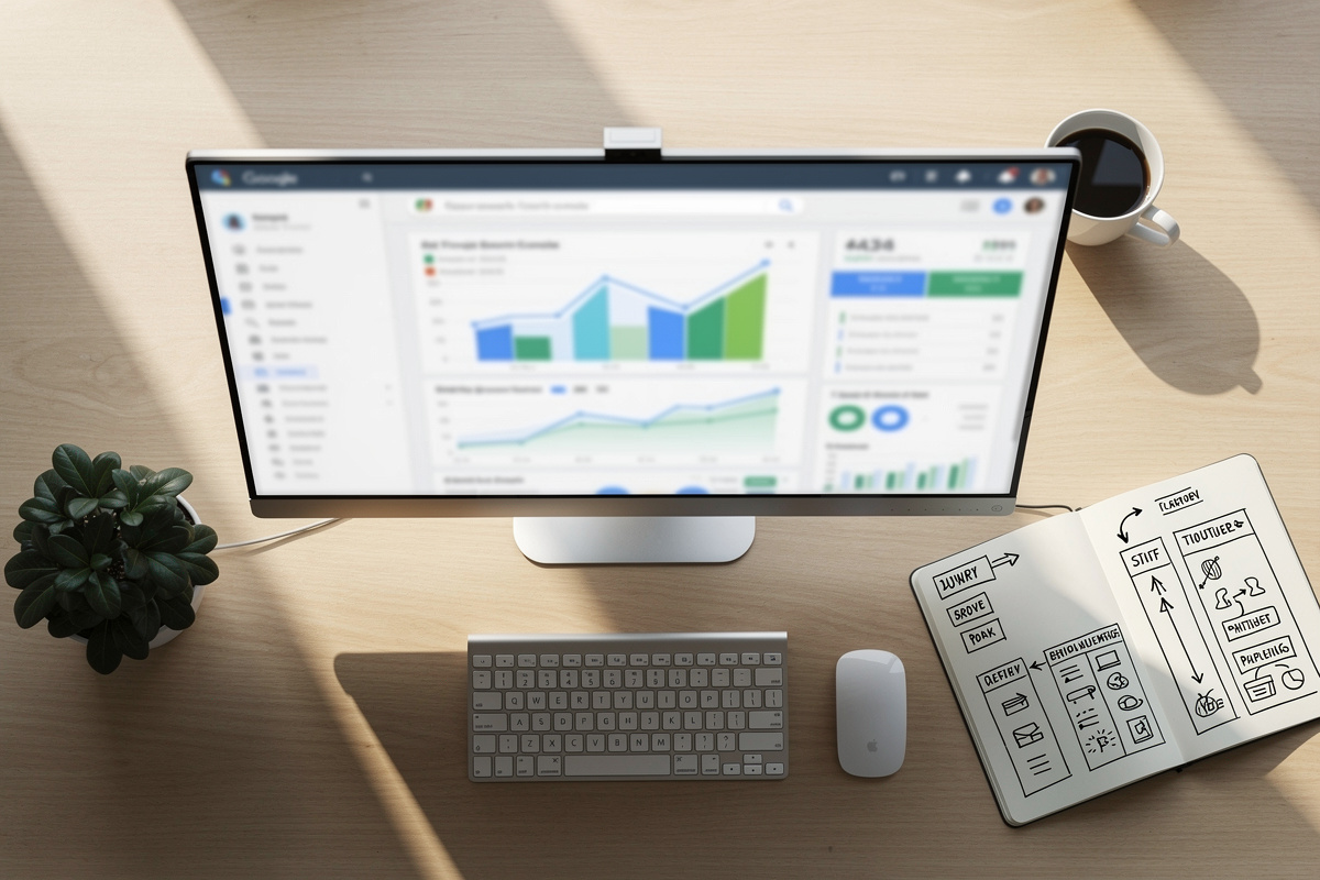 Comparatif de CTR avant et après optimisation de seo meta description mesuré dans Google Search Console